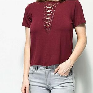 Love, Fire Short Sleeve Top Medium